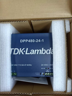 1PC New TDK-LAMBDA Rail mounted Switching Power Supply DPP480-24-1 480W 24V