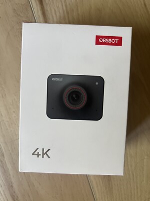 OBSBOT Meet 4K AI-Powered Auto-framing Webcam, 4x Digital Zoom HDR Vertical Mode