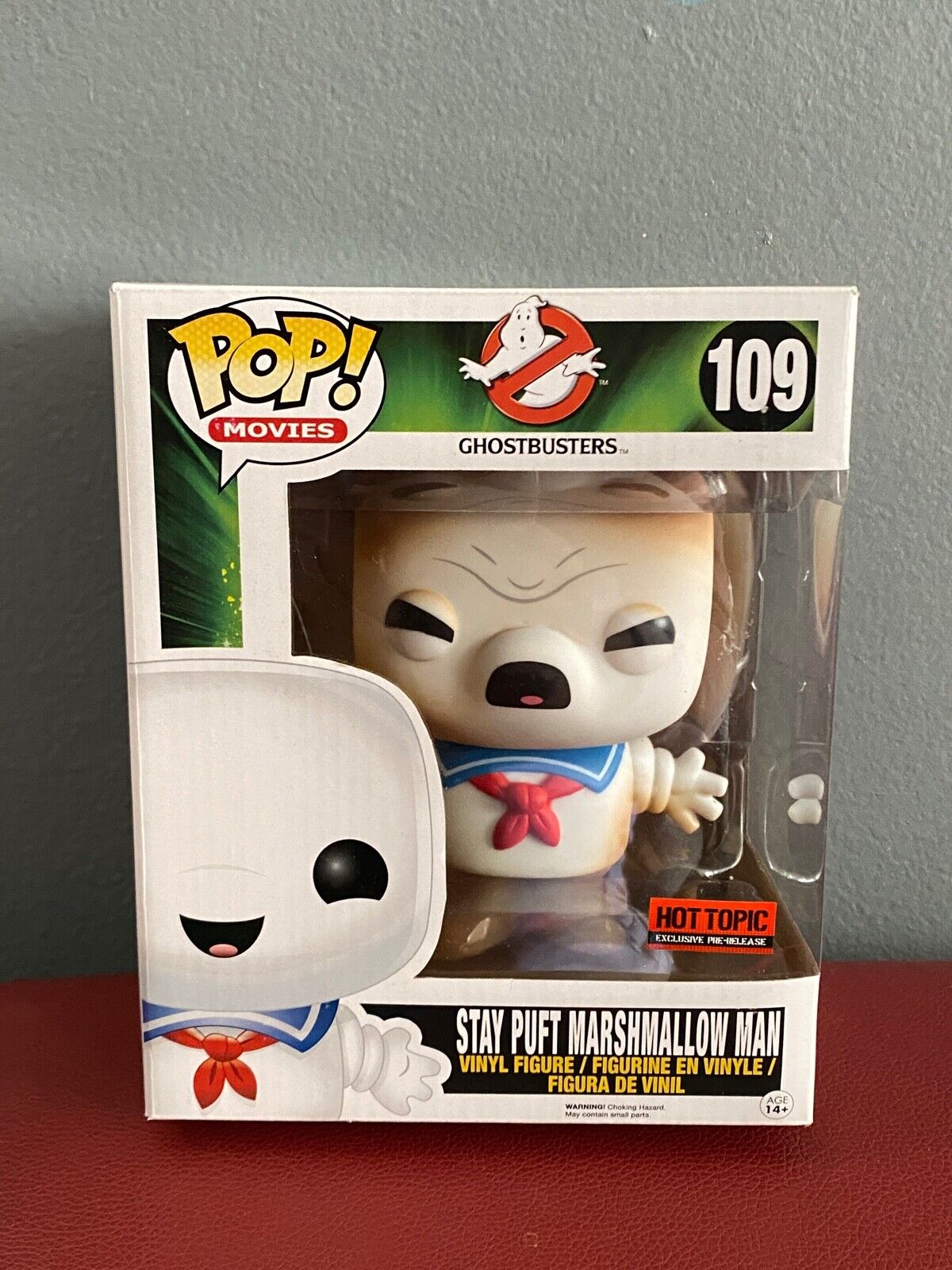 FUNKO POP! GHOSTBUSTERS STAY PUFT MARSHMALLOW # 109 HOT FUNKO POP! GHOSTBUSTERS STAY PUFT MARSHMALLOW # 109 HOT