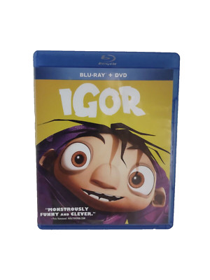 IGOR (2009, DVD combo (Blu-ray and Widescreen)) John Cusack and Jay Leno