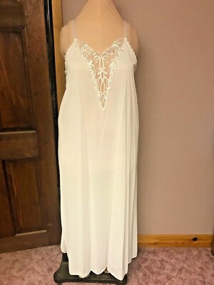 Alluring Long gown with elegant embroidery lace yoke with side slit