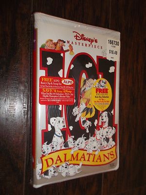 Disney 101 Dalmatians VHS Video Tape New Sealed Masterpiece