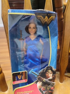 DC Wonder Woman Diana Prince & Hidden Sword Doll 12'' Collectible Action Figure 