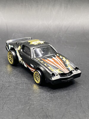 2000 Hot Wheels Collector #124 CAMARO Z28 Black w/Gold Lace Spokes
