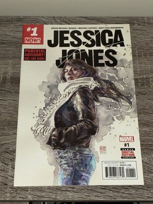 Jessica Jones #1 (2016 Marvel Comics) David Mack Cover