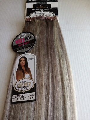 New 22'' Clip-on Human Hair Extensions with  180 Grams, Get length & Fullness -
