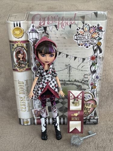 Ever After High Doll Spring Unsprung Cerise Hood With Box | eBay Ever After High Doll Spring Unsprung Cerise Hood With Box | eBay