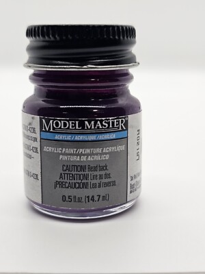 DISCONTINUED Testors Model Master Acrylic Paint: Purple Pearl TES4643