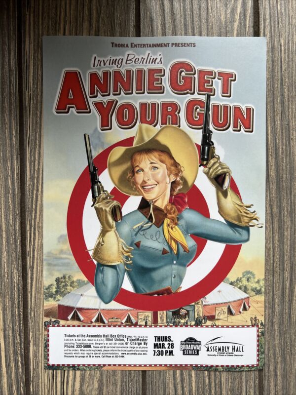 Annie Get Your Gun Irving Berlin News Gazette Broadway Series Promo 