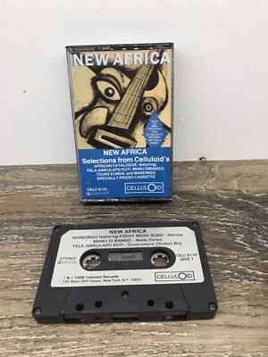 1985 cassette tape NEW AFRICA various electro afro afrobeat dub
