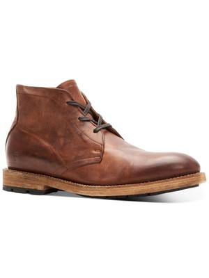 

FRYE Мужские коричневые удобные кожаные ботинки на блочном каблуке Bowery на шнуровке 11,5 D, Коричневый, 3480138