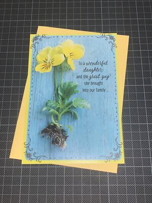 Hallmark Daughter & Son-in-law Anniversary Card: Love Laughter Blessings Always