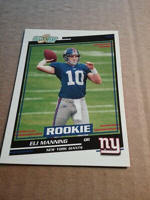 2004 Score - Rookies #371 Eli Manning (RC)