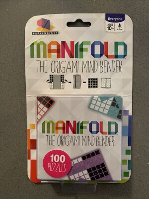 Manifold The Origami Mind Bender 100 Puzzles Brainwright 2014 Brain Teasers Game