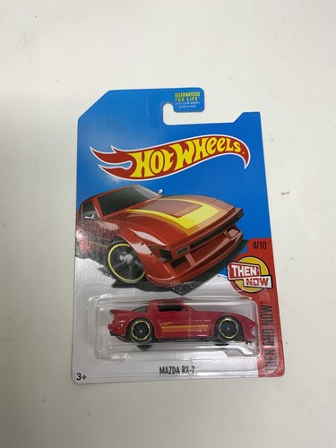 Hot Wheels 2017 Then and Now Mazda RX-7 new htf Kmart