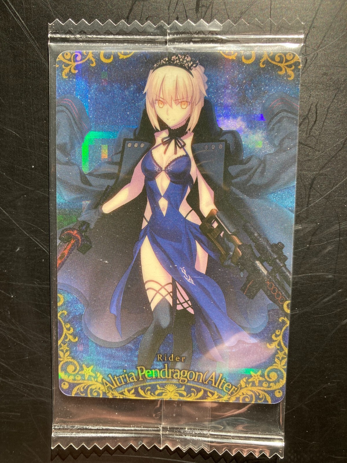 a　FGO 限定カード Fate Grand Order FGO Wafer Card Japanese TCG Holo Rare SR23