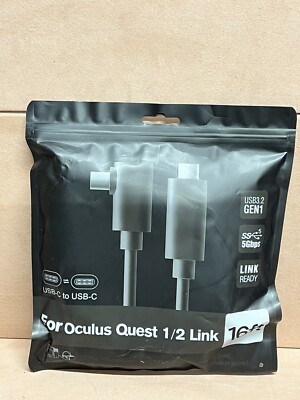 Link Cable USB C-C Gen 1 compatible for Oculus Quest 1 & 2 