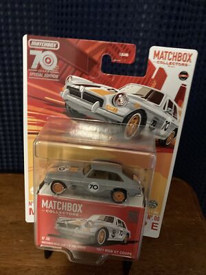2023 Matchbox Collectors 1971 MGB GT Coupe #8 Matchbox 70 Years Special Edition 
