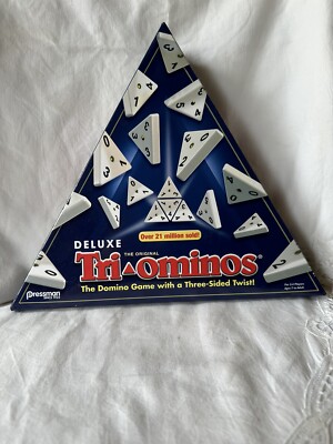 New Tri-Ominos 50th Anniversary Three-Sided Dominos Game Sealed
