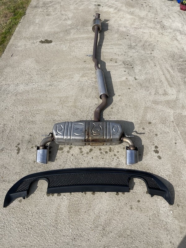 Ligne Origine Mercedes Classe A W176 Avec Diffuseur