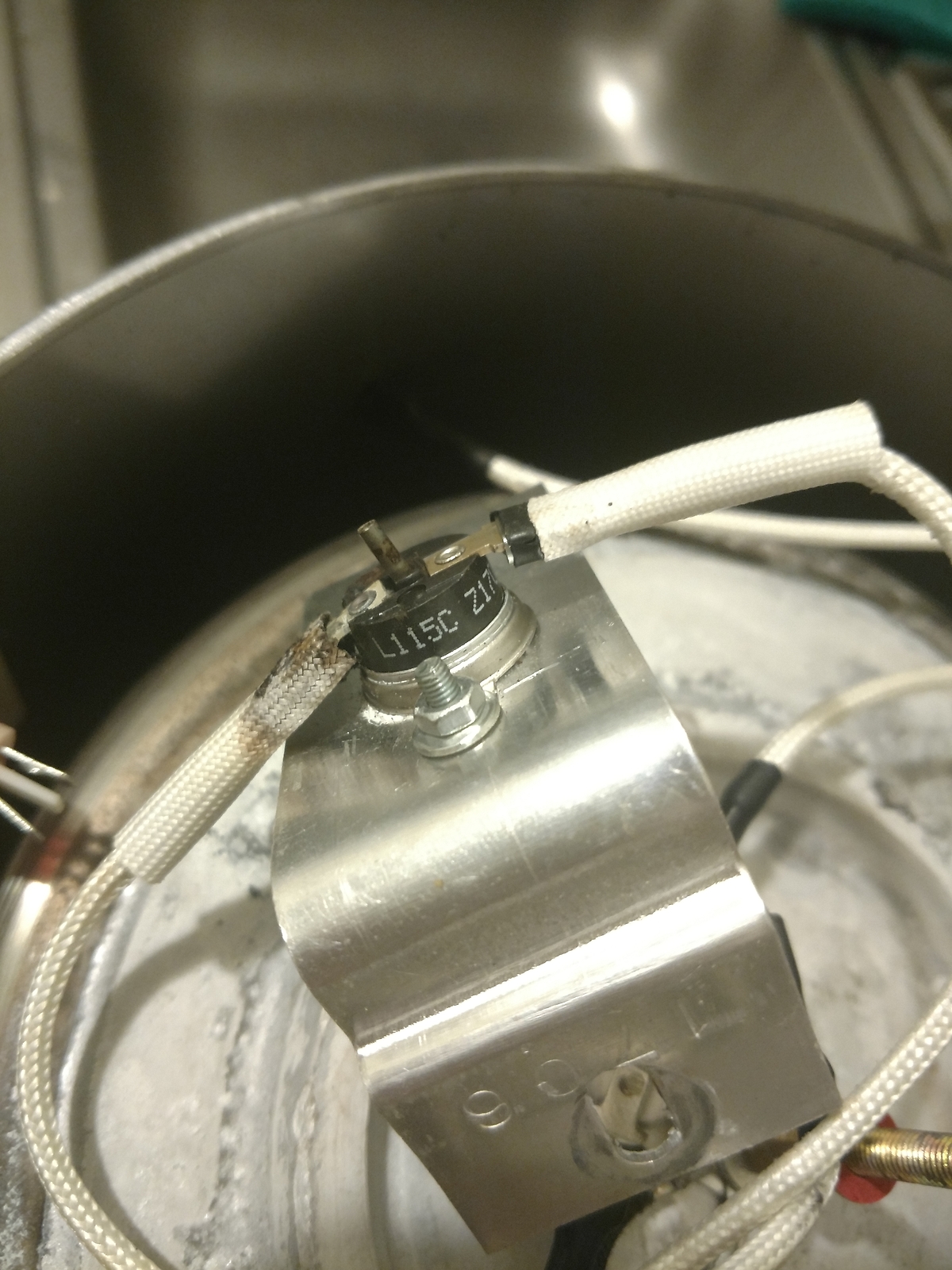 Bradford White 2394367602 Resettable Thermal Switch New 636501857555 eBay