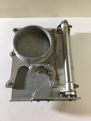 5” diameter (pneumatic) Industrial Grade Blast Gate.  Used