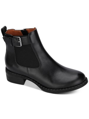 

Женские черные кожаные ботинки челси GENTLE SOULS KENNETH COLE, Черный, GSF9005LE