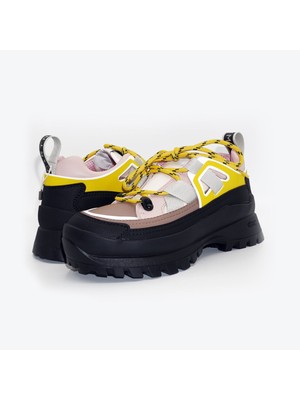 

STELLAMCCARTNEY Женские розовые многоцветные спортивные кроссовки на платформе 1-1/2 дюйма, Розовый, VIBRAM