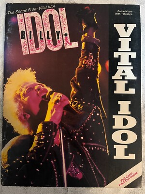 Billy Idol - Vital Idol - Guitar tab / tablature Book