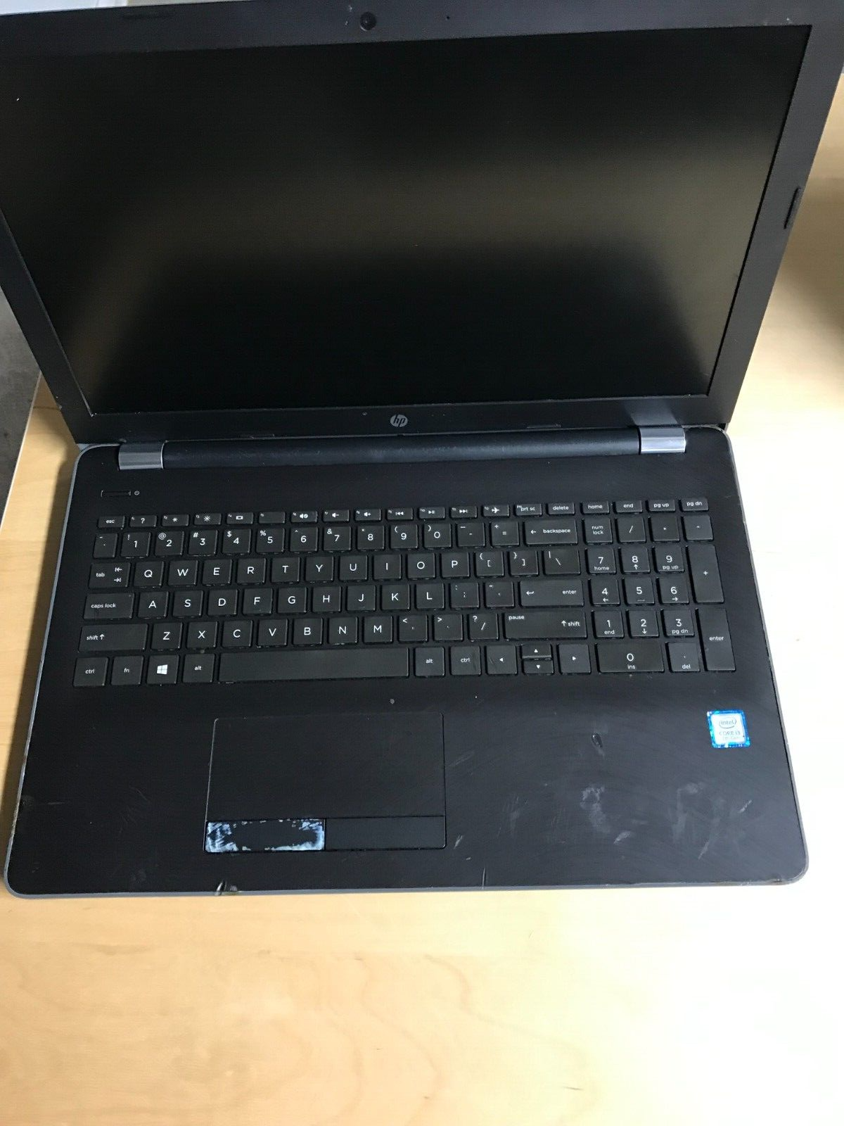 新製品情報も満載 HP Laptop 15-bs0xx Core i3 7100U @ 2.400GHz, 4GB RAM ,500GB Windowsノート本体