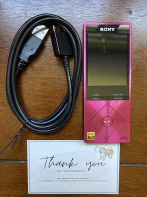 SONY　WALKMAN　NW-A16 Sony NW-A16 Walkman 32GB Hi-Res Portable Audio Player Pink