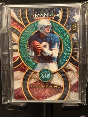 Wild Card Auto Mania American FB AMACP-DM Dan Marino 2024 QB 17/25 Trading Card