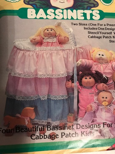 Vtg/Cabbage Patch Kids Bassinets Sewing Patterns/#7860