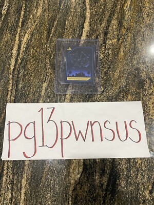 Playstation E3 Experience 2017 Rare Card 076