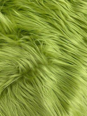 42 Colors Eden Shaggy Long Pile Soft Faux Fur Fabric
