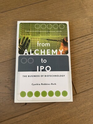 New From Alchemy To IPO By Cynthia Robbins-Roth
