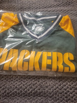 Green Bay Packers Fanatics Branded Second Wind Raglan T-Shirt - Green/Gold Size