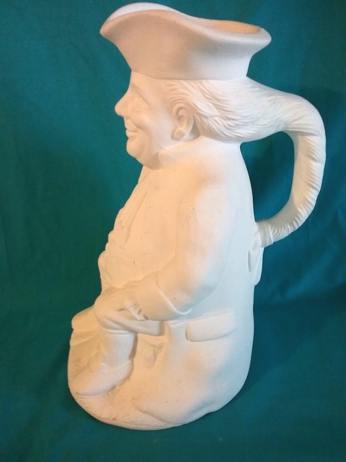 Ceramic Bisque Sailor Pitcher Ready to Paint