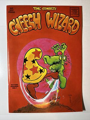 Complete Cheech Wizard, The #4 FN+/VF Rip Off | Vaughn Bode Underground