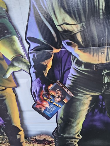 Universal Movie Monster Vintage Lifesize Cardboard Rare Set Of 4Wolfman Dracula