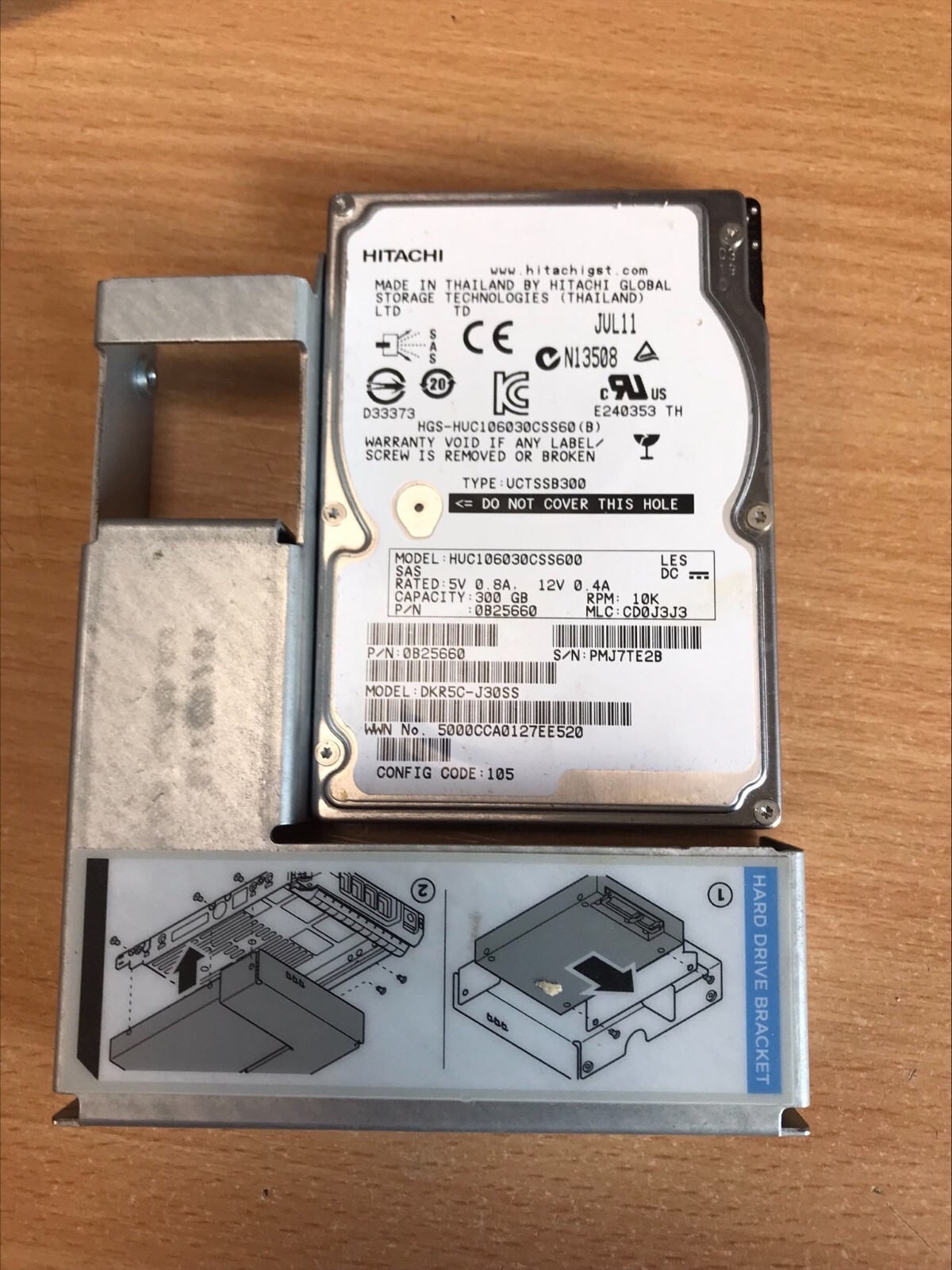 HITACHI HUC106030CSS600 ハードディスク 日立