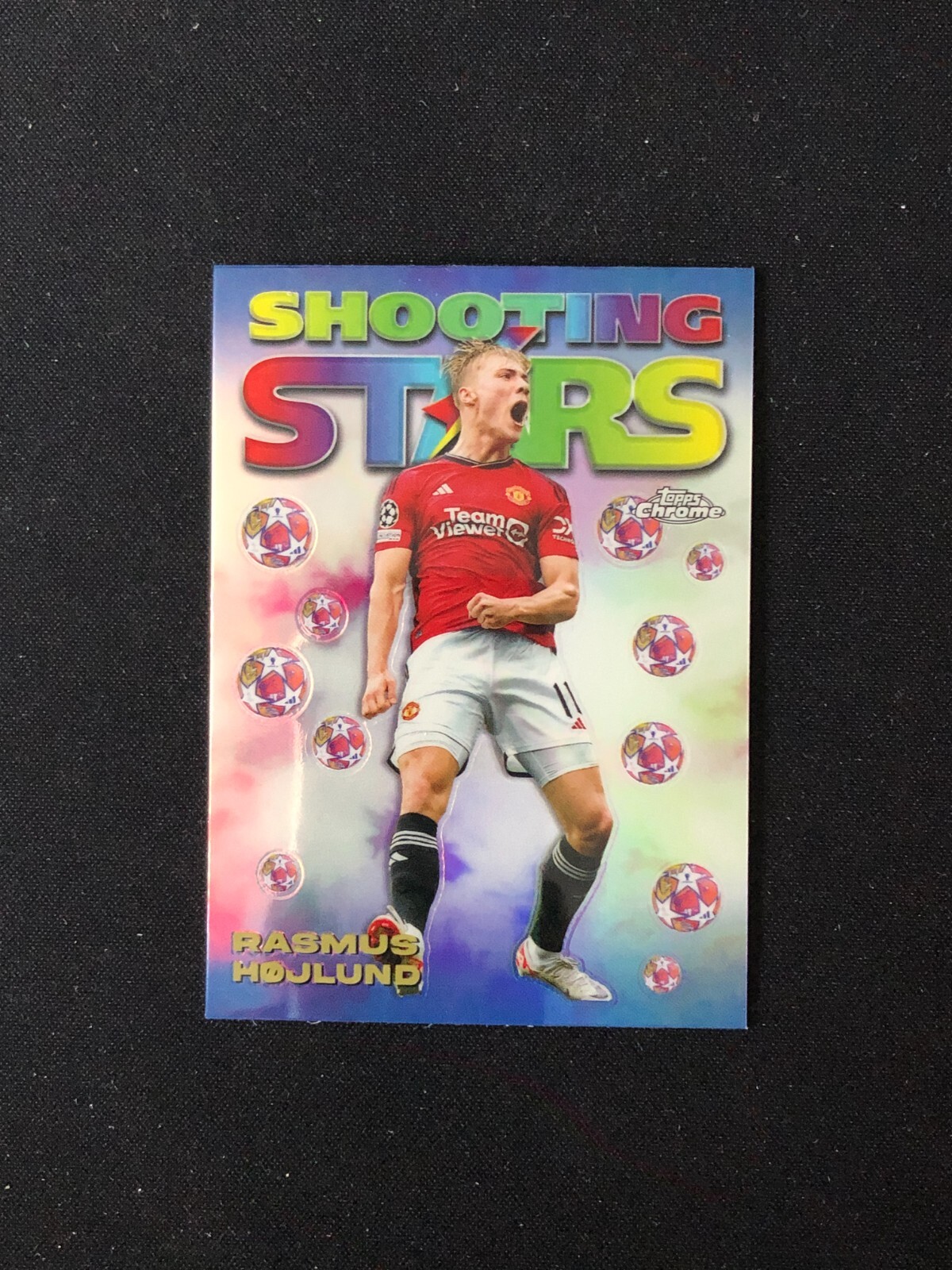 23-24シーズン　ホイルンド 2023-24 Panini Select RASMUS HOJLUND Silver Prizm Select
