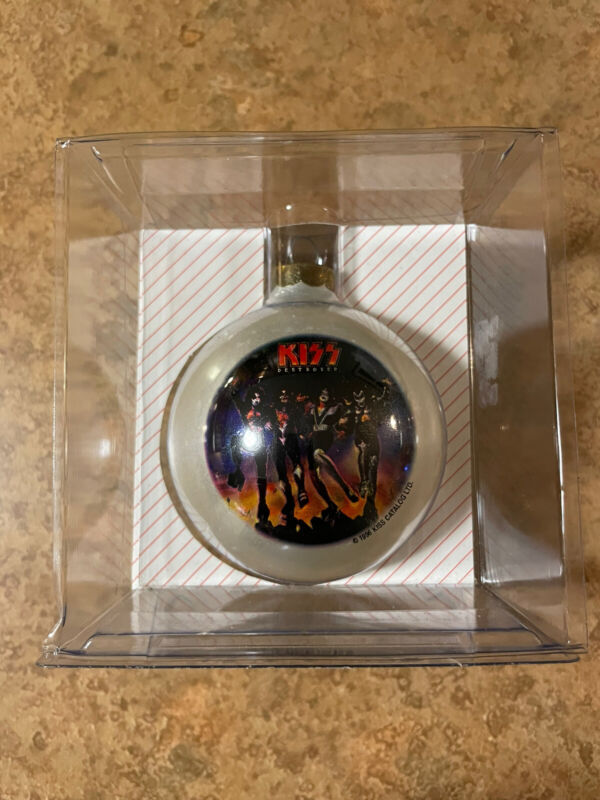 VERY Rare KISS Santa’s Rockshop Collectible Christmas Ornament 1996