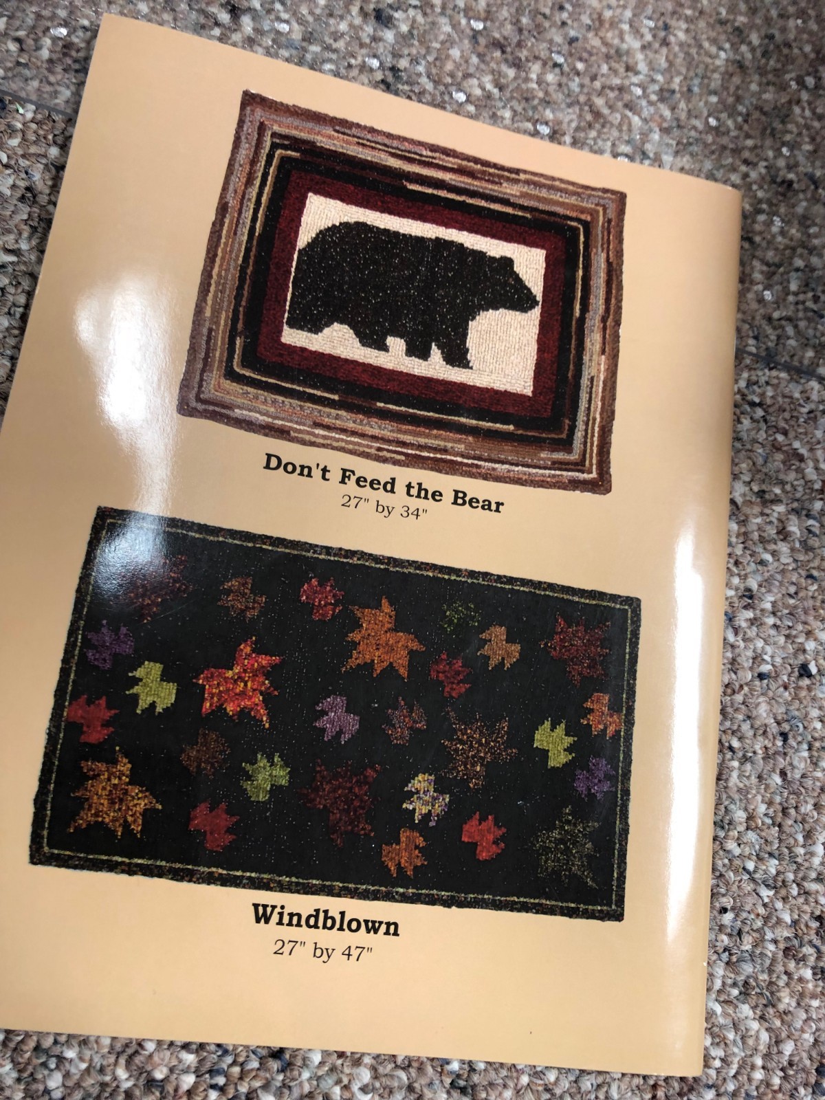 The Happy Rug Hooker by Cindy Murray, New Book to teach rug-making