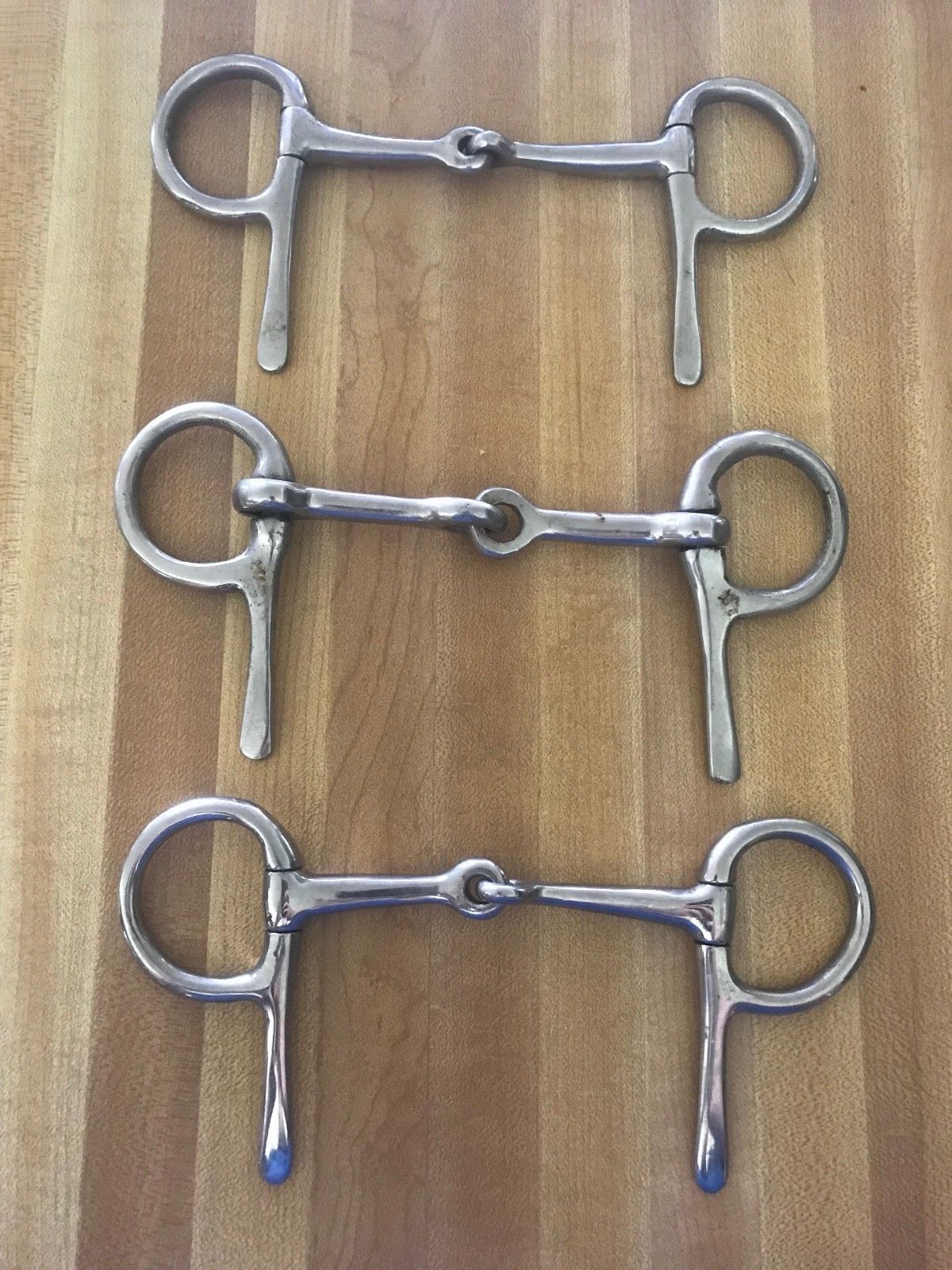 Half Cheek Snaffle Driving Bit 3.5