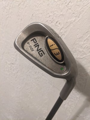 Ping i3 O Size Green Dot Single 9 Iron Regular Flex Graphite Shaft 