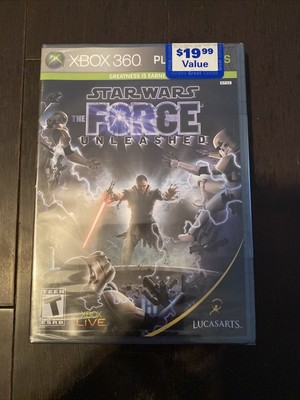 Star Wars The Force Unleashed (Xbox 360, 2009) Brand New Sealed