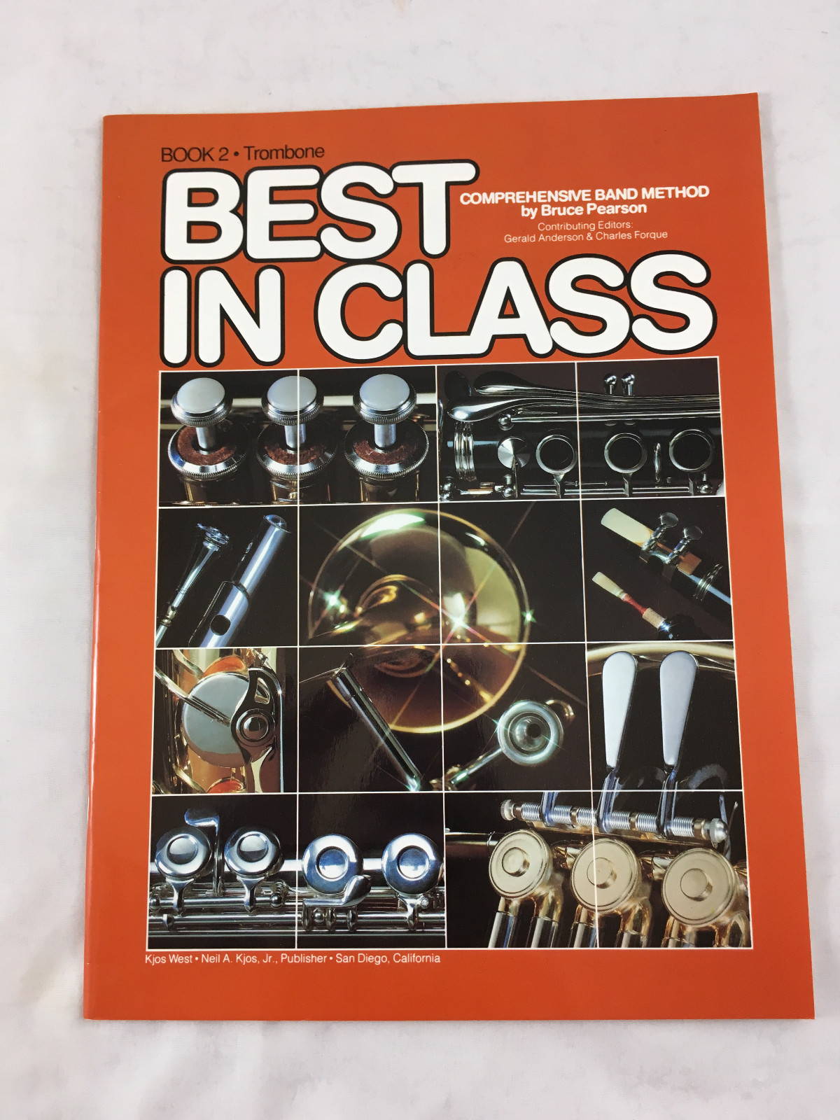 Best in Class. Trombone Lesson Books. New Old Stock. Comprehensive Music Method