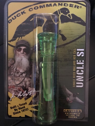 1 Piece Uncle Si Green Duck Call Duck Commander