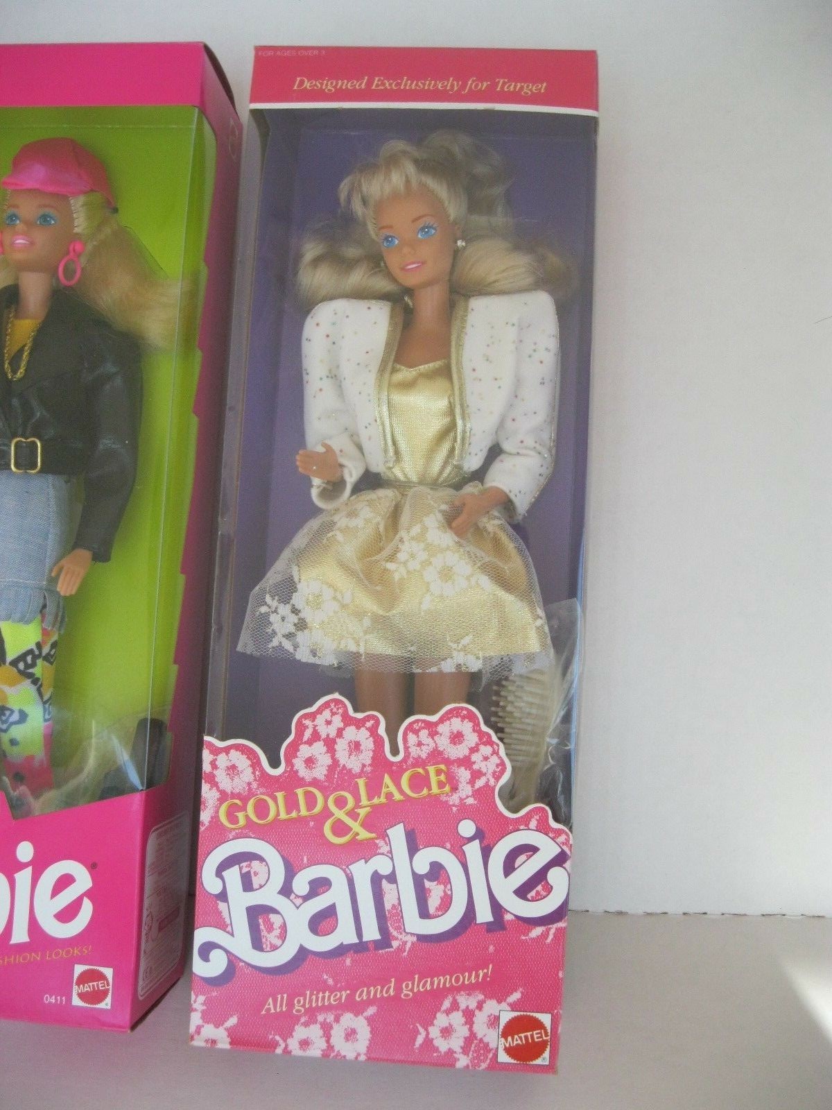 Barbie Golf Date-Gold & Lace-Wild Style-Dazzlin Date-1990's Target Exclusives